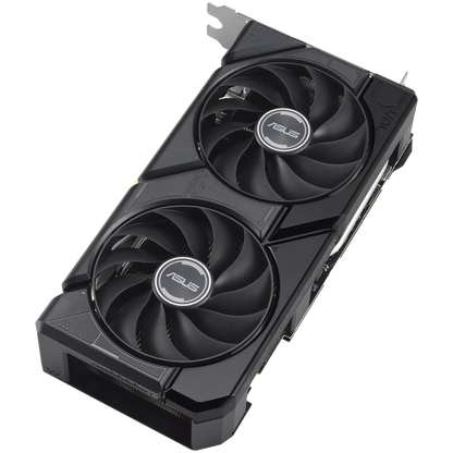 ASUS Video Card NVidia Dual GeForce RTX 4070 SUPER EVO 12GB GDDR6X VGA with two powerful Axial-tech fans and a 2.5-slot design for broad compatibility, PCIe 4.0, 1xHDMI 2.1a, 3xDisplayPort 1.4a