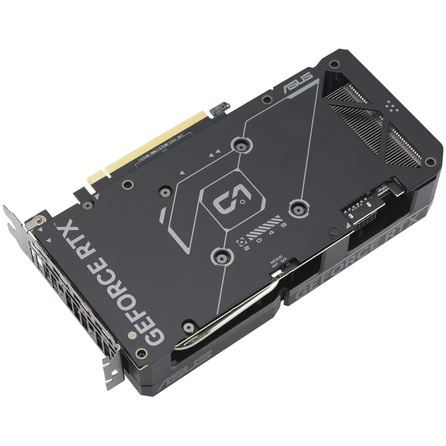 ASUS Video Card NVidia Dual GeForce RTX 4070 SUPER EVO 12GB GDDR6X VGA with two powerful Axial-tech fans and a 2.5-slot design for broad compatibility, PCIe 4.0, 1xHDMI 2.1a, 3xDisplayPort 1.4a