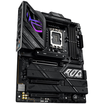 ASUS ROG STRIX Z790-E GAMING WIFI II LGA1700 ATX gaming MB - Intel Z790 4xDIMM DDR5 5xM.2 4xSATA PCIe 5.0 2.5Gb Ethernet WiFi 6E + Bluetooth 1xDisplayPort 1x HDMI with Aura Sync support