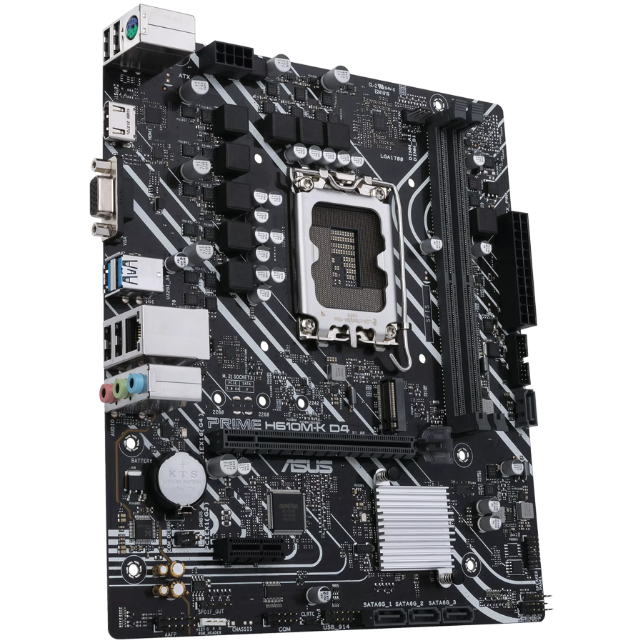 Asus Main Board PRIME H610M-K D4 /LGA1700,H610,USB 3.2 GEN 1,M.2