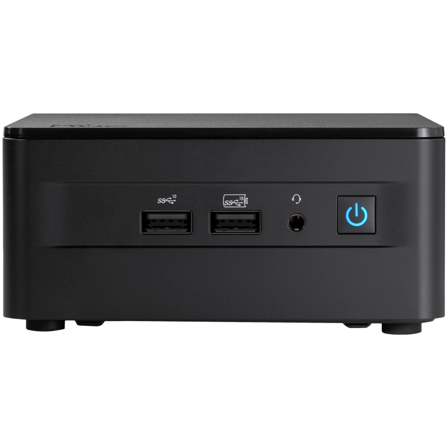 ASUS NUC 13pro/RNUC13L3HV700002I/Intel Core i7-1370P vPro/Intel Iris Xe Graphics/4xUSB/M.2 22x80 NVMe; 22x42 SATA/2.5'' SATA slot/2,5Gbe LAN/2xHDMI/ 2x Thunderbolt 4 (USB-C+DP)/no Storage/no RAM/AX211.NGWG/no OS/EU Cord/Kit(L6)/EAN:4711387489802