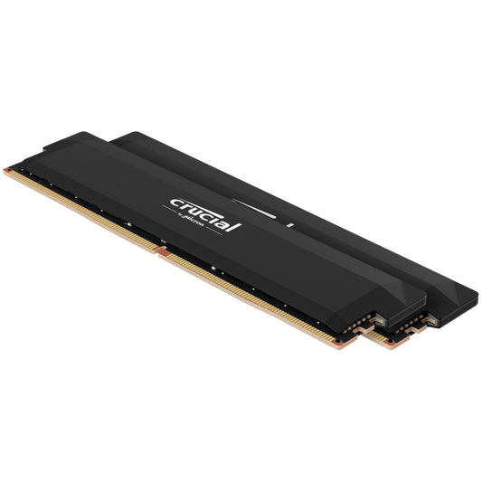 Crucial Pro 32GB Kit (2x16GB) DDR5-6000 UDIMM CL48 (16Gbit)