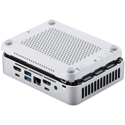 ASUS NUC 14pro+/RNUC14RVSU900000I/Intel Ultra 9 185H/Intel Arc graphics/4xUSB/M.2 22x80 NVMe; 22x42 NVMe/2,5Gbe LAN/2xHDMI/ 2x Thunderbolt 4 (USB-C+DP)/no Storage/no RAM/AX211.D2WG.NV/no OS/No Cord/Kit(L6)/EAN:4711387574874