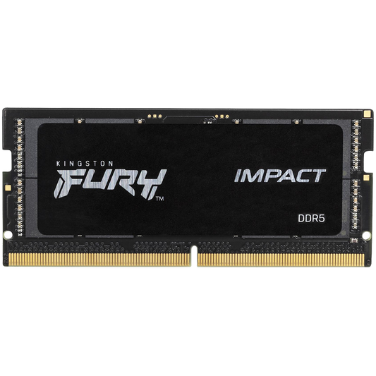 Kingston DRAM 16GB 6400MT/s DDR5 CL38 SODIMM FURY Impact XMP
