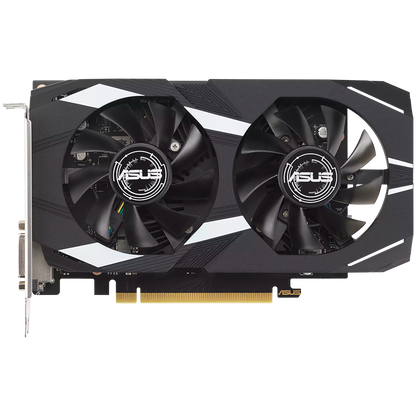 ASUS Video Card NVidia Dual GeForce RTX 3050 OC Edition 6GB GDDR6 VGA with two powerful fans AAA gaming performance and ray tracing, PCIe 4.0, 1xDVI-D, 1xHDMI 2.1, 1xDisplayPort 1.4a