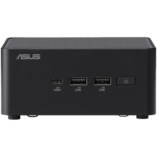 ASUS NUC 14pro/RNUC14RVHI300000I/Intel Core 3 100U/Intel Graphics/4xUSB/M.2 22x80 NVMe; 22x42 NVMe/2.5'' SATA slot/2,5Gbe LAN/2xHDMI/ 2x Thunderbolt 4 (USB-C+DP)/no Storage/no RAM/AX211.D2WG.NV/no OS/No Cord/Tall Kit(L6)/EAN:4711387491379