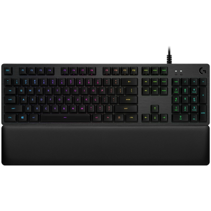 LOGITECH G513 Corded RGB Mechanical Gaming Keyboard - CARBON - US INT'L - USB - CLICKY