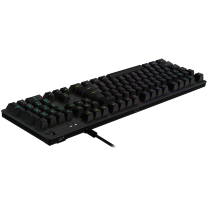 LOGITECH G513 Corded RGB Mechanical Gaming Keyboard - CARBON - US INT'L - USB - LINEAR