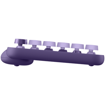 LOGITECH POP Keys Bluetooth Mechanical Keyboard  - COSMOS LAVENDER - ARA