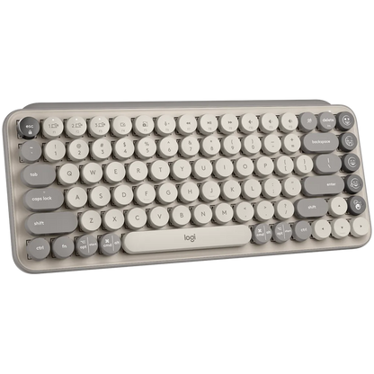 LOGITECH POP Keys Bluetooth Mechanical Keyboard - MIST SAND - ARA