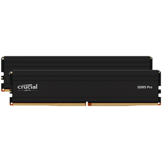 Crucial Pro 96GB Kit (2x48GB) DDR5-5600 UDIMM CL46 (24Gbit)