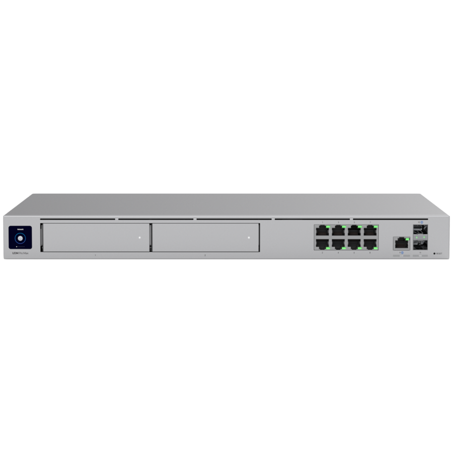 Ubiquiti rack-mount Cloud Gateway with 10 Gbps performance – product photo