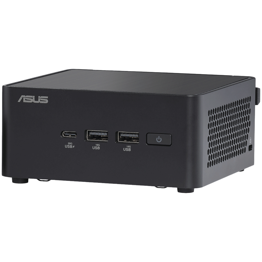 ASUS NUC 14pro/RNUC14RVHI300002I/Intel Core 3 100U/Intel Graphics/4xUSB/M.2 22x80 NVMe; 22x42 NVMe/2.5'' SATA slot/2,5Gbe LAN/2xHDMI/ 2x Thunderbolt 4 (USB-C+DP)/no Storage/no RAM/AX211.D2WG.NV/no OS/EU Cord/Tall Kit(L6)/EAN:4711387491409