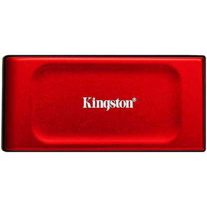 Kingston SSD 2TB XS1000 Red External USB 3.2 Gen 2 Portable Solid State Drive