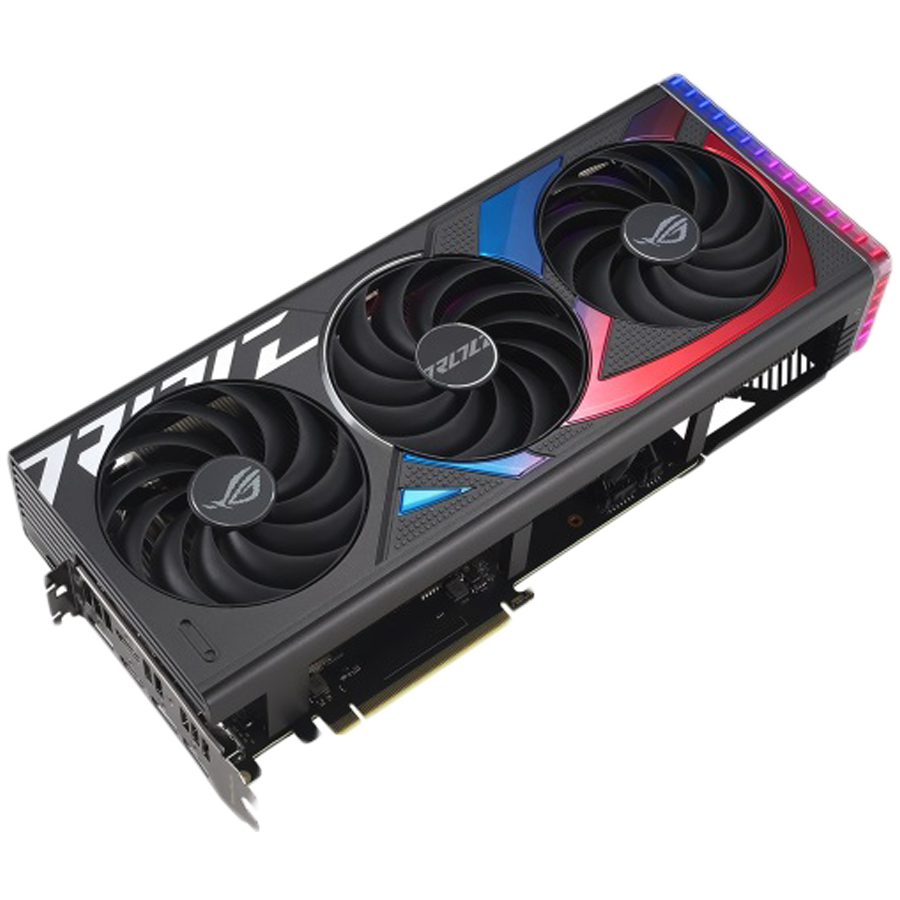 ASUS Video Card Nvidia ROG Strix GeForce RTX 4070 SUPER OC Edition 12GB GDDR6X VGA with DLSS 3 and chart-topping thermal performance, PCIe 4.0, 2xHDMI 2.1a, 3xDisplayPort 1.4a