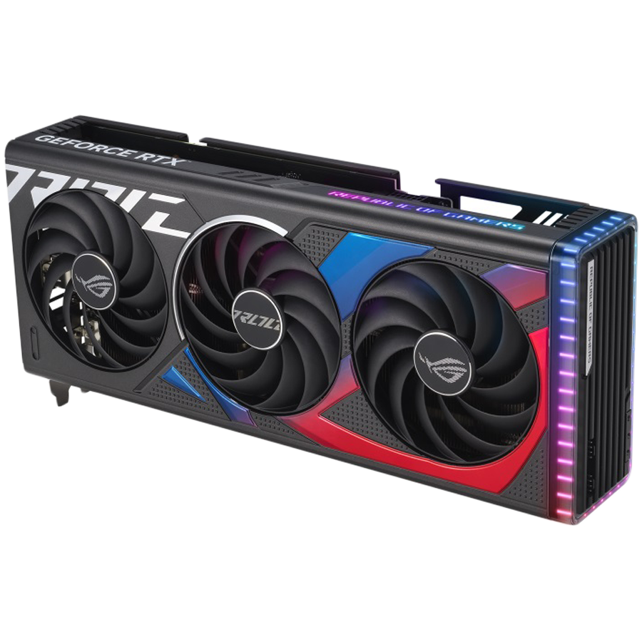 ASUS Video Card Nvidia ROG Strix GeForce RTX 4070 SUPER OC Edition 12GB GDDR6X VGA with DLSS 3 and chart-topping thermal performance, PCIe 4.0, 2xHDMI 2.1a, 3xDisplayPort 1.4a