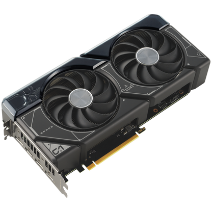 ASUS Video Card Nvidia Dual GeForce RTX 4070 Ti SUPER OC Edition 16GB GDDR6X VGA with two powerful Axial-tech fans and a 2.56-slot design for broad compatibility, PCIe 4.0, 1xHDMI 2.1a, 3xDisplayPort 1.4a