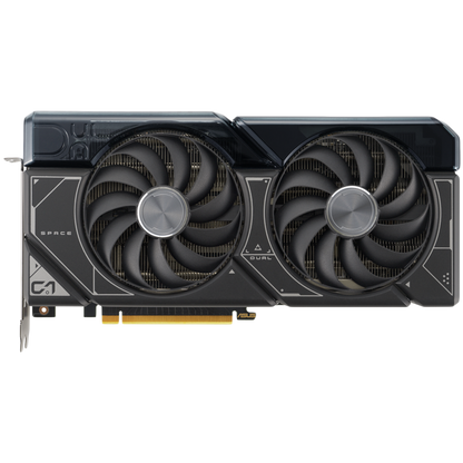ASUS Video Card Nvidia Dual GeForce RTX 4070 Ti SUPER OC Edition 16GB GDDR6X VGA with two powerful Axial-tech fans and a 2.56-slot design for broad compatibility, PCIe 4.0, 1xHDMI 2.1a, 3xDisplayPort 1.4a