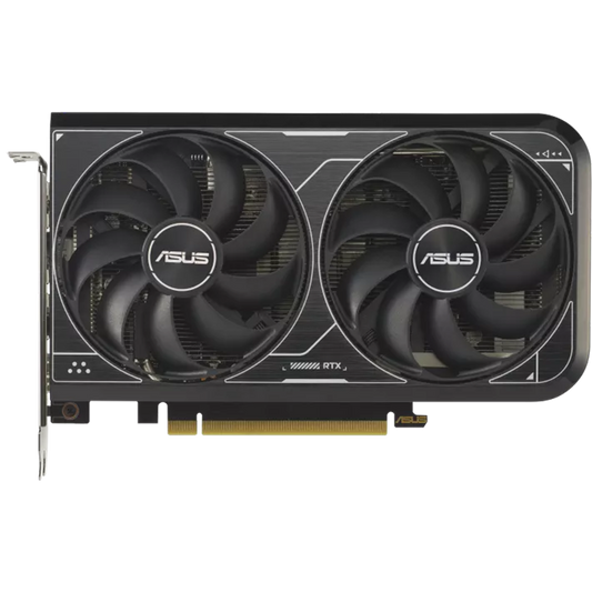 ASUS Video Card NVidia Dual GeForce RTX 4060 V2 OC Edition 8GB GDDR6 VGA with two powerful Axial-tech fans and a 2-slot design for broad compatibility, PCIe 4.0, 1xHDMI 2.1a, 3xDisplayPort 1.4a