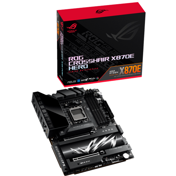 ASUS ROG CROSSHAIR X870E HERO ATX AM5 DDR5
