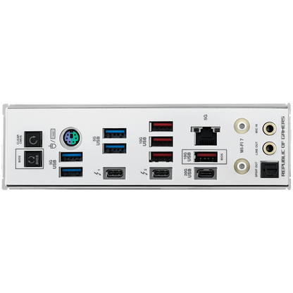 ASUS ROG MAXIMUS Z890 APEX LGA1851 ATX gaming MB - Intel Z890 2xDIMM DDR5 6xM.2 4xSATA PCIe 5.0 5Gb Ethernet WiFi 7 + Bluetooth 2xIntel Thunderbolt 4 ports (USB Type-C) with Aura Sync