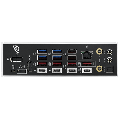 ASUS ROG STRIX Z890-F GAMING WIFI LGA1851 ATX gaming MB - Intel Z890 4xDIMM DDR5 5xM.2 4xSATA PCIe 5.0 2.5Gb Ethernet WiFi 7 + Bluetooth 1xDisplayPort 1xHDMI 2xIntel Thunderbolt 4 ports (USB Type-C) with Aura Sync