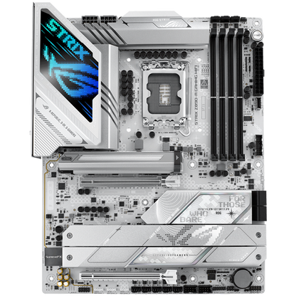 ASUS ROG STRIX Z890-A GAMING WIFI LGA1851 ATX gaming MB - Intel Z890 4xDIMM DDR5 5xM.2 4xSATA PCIe 5.0 2.5Gb Ethernet WiFi 7 + Bluetooth 1xDisplayPort 1xHDMI 2xIntel Thunderbolt 4 ports (USB Type-C) with Aura Sync