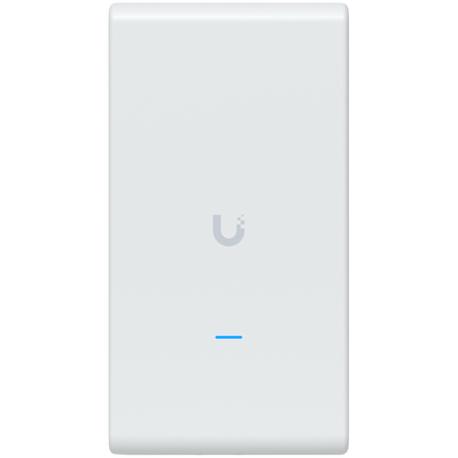 Ubiquiti U6-Mesh-Pro-EU Indoor/outdoor WiFi 6 AP with 4 spatial streams, an integrated super antenna, and a gigabit passthrough port