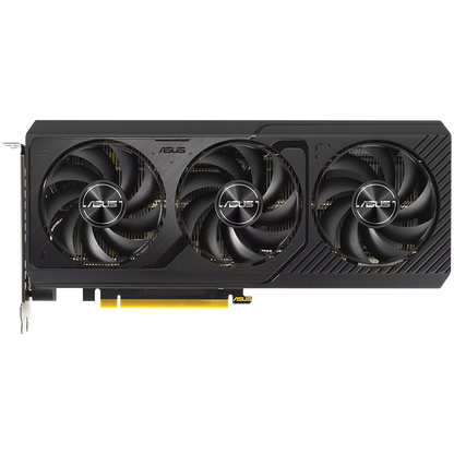 ASUS Video Card NVidia Prime GeForce RTX 4070 SUPER OC Edition 12GB GDDR6X VGA boasts three fans in a sleek aesthetic with Axial-tech fan design for broad PC builds compatibility
