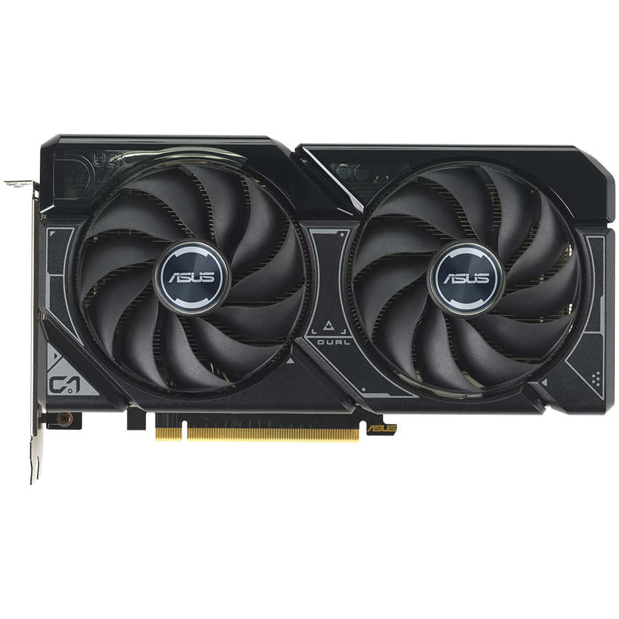 ASUS Video Card NVidia Dual GeForce RTX 4060 Ti SSD OC Edition 8GB GDDR6 VGA is designed for broad compatibility, with an M.2 SSD slot, 2.5-slot design, Axial-tech fan design, PCIe 4.0, 1xHDMI 2.1a, 3xDisplayPort 1.4a