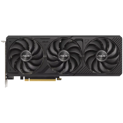 ASUS Video Card NVidia Prime GeForce RTX 4070 Ti SUPER OC Edition 16GB GDDR6X VGA boasts three fans in a sleek aesthetic with Axial-tech fan design for broad PC builds compatibility