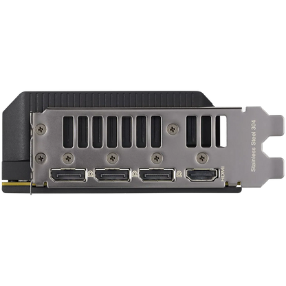 ASUS Video Card NVidia Prime GeForce RTX 4070 Ti SUPER OC Edition 16GB GDDR6X VGA boasts three fans in a sleek aesthetic with Axial-tech fan design for broad PC builds compatibility