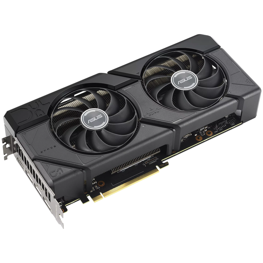 ASUS Video Card AMD Radeon Dual RX 7700 XT OC Edition 12GB GDDR6 (DUAL-RX7700XT-O12G) VGA, PCIe 4.0, 1xHDMI 2.1, 3xDisplayPort 2.1