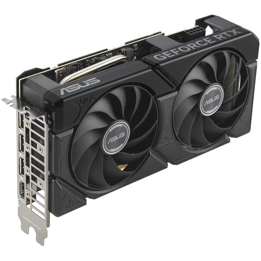 ASUS Video Card NVidia Dual GeForce RTX 4060 Ti EVO OC Edition 16GB GDDR6 (DUAL-RTX4060TI-O16G-EVO) VGA, PCIe 4.0, 1xHDMI 2.1a, 3xDisplayPort 1.4a