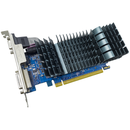 ASUS Video Card NVidia GeForce GT 710 2GB GDDR5 EVO (GT710-SL-2GD5-BRK-EVO) VGA, low-profile, PCIe 2.0, 1xD-SUB, 1xDVI-D, 1xHDMI 1.4b