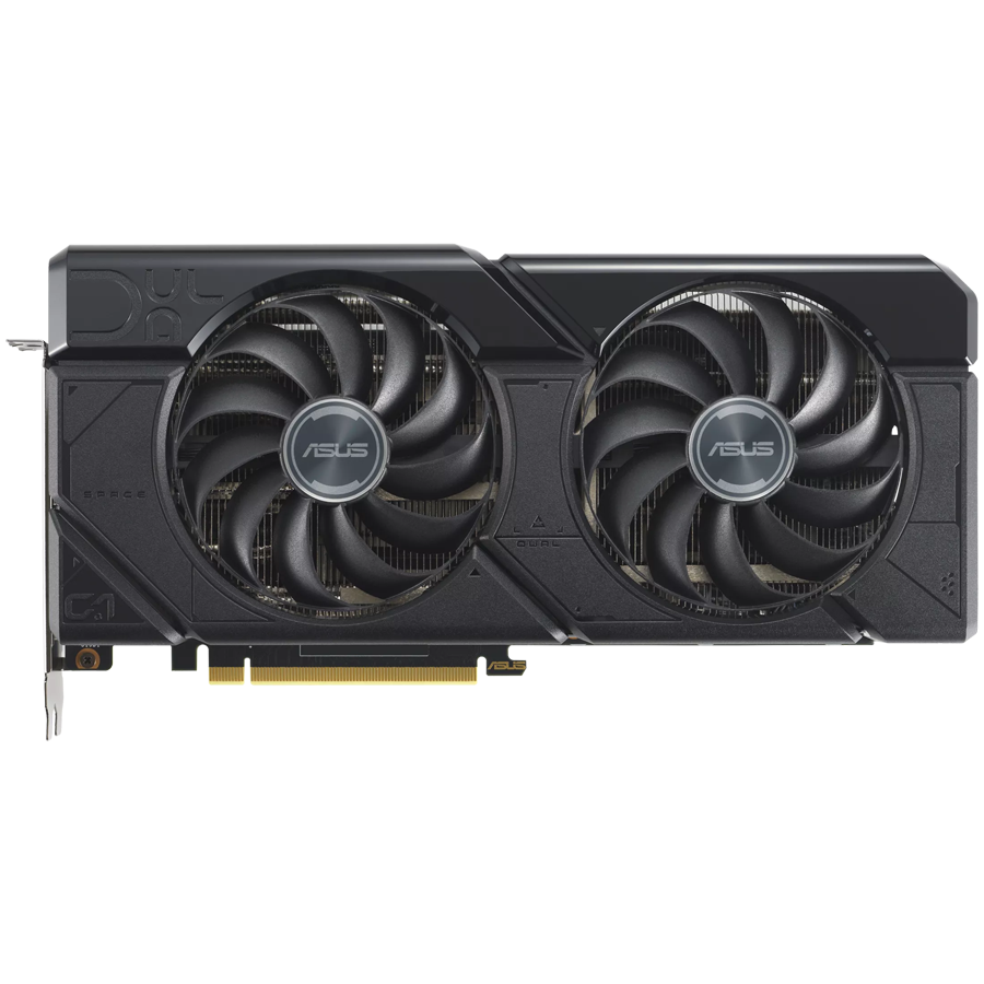 ASUS Video Card AMD Radeon Dual RX 7800 XT OC Edition 16GB GDDR6 (DUAL-RX7800XT-O16G) VGA, PCIe 4.0, 1xHDMI 2.1, 3xDisplayPort 2.1