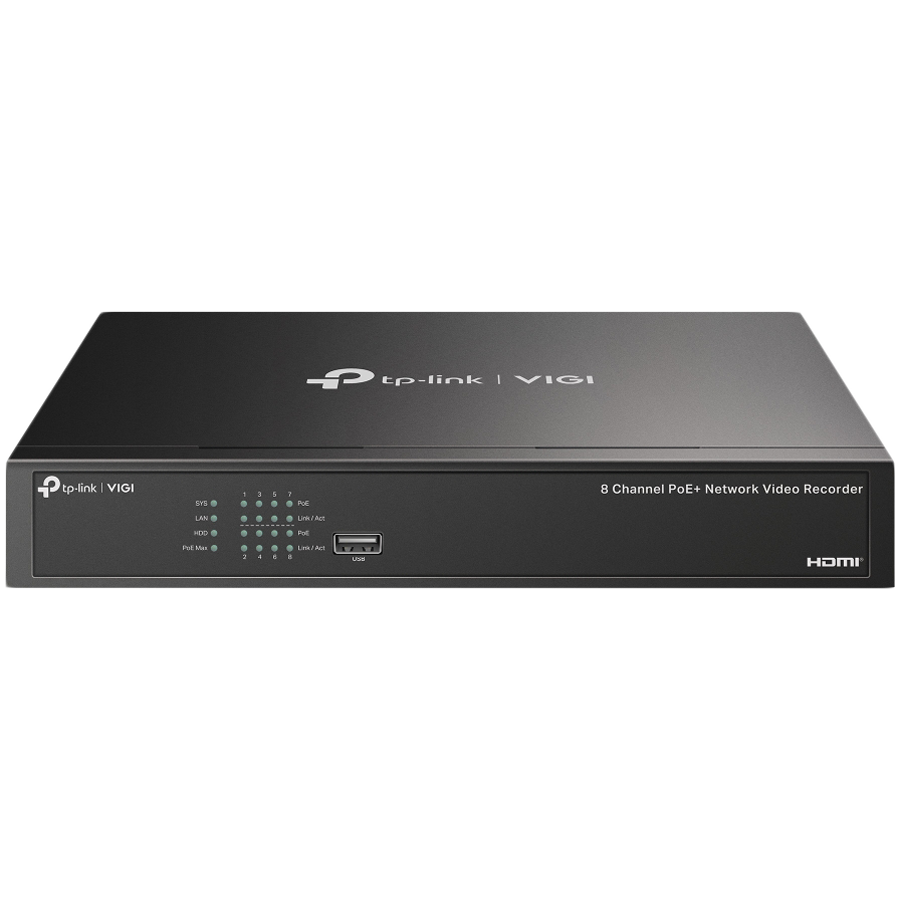 8 Channel PoE+ Network Video Recorder by TP-Link – product photo