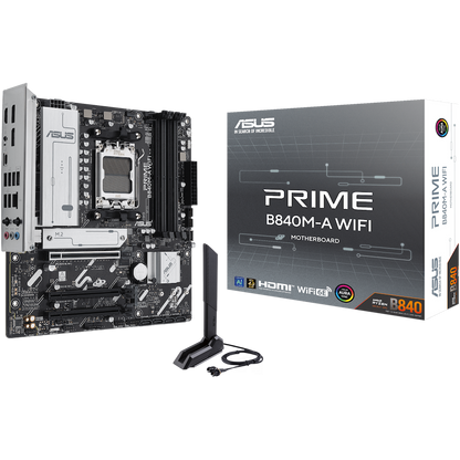 ASUS PRIME B840M-A WIFI mATX AM5 DDR5