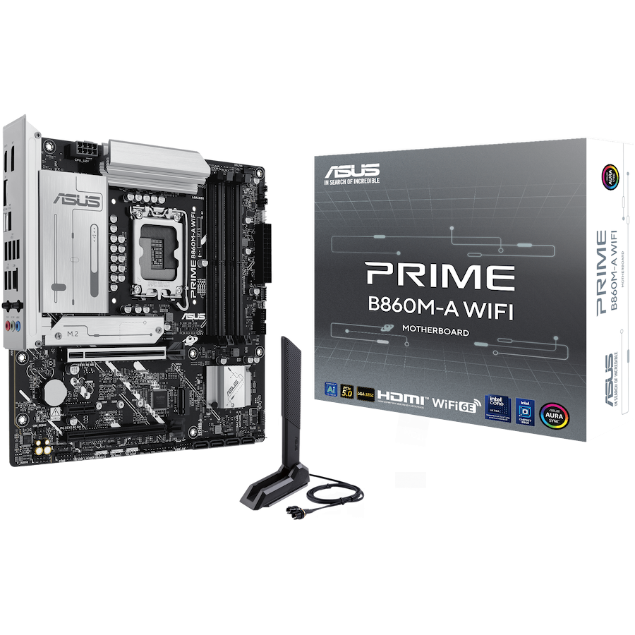 ASUS PRIME B860M-A WIFI mATX LGA1851 DDR5