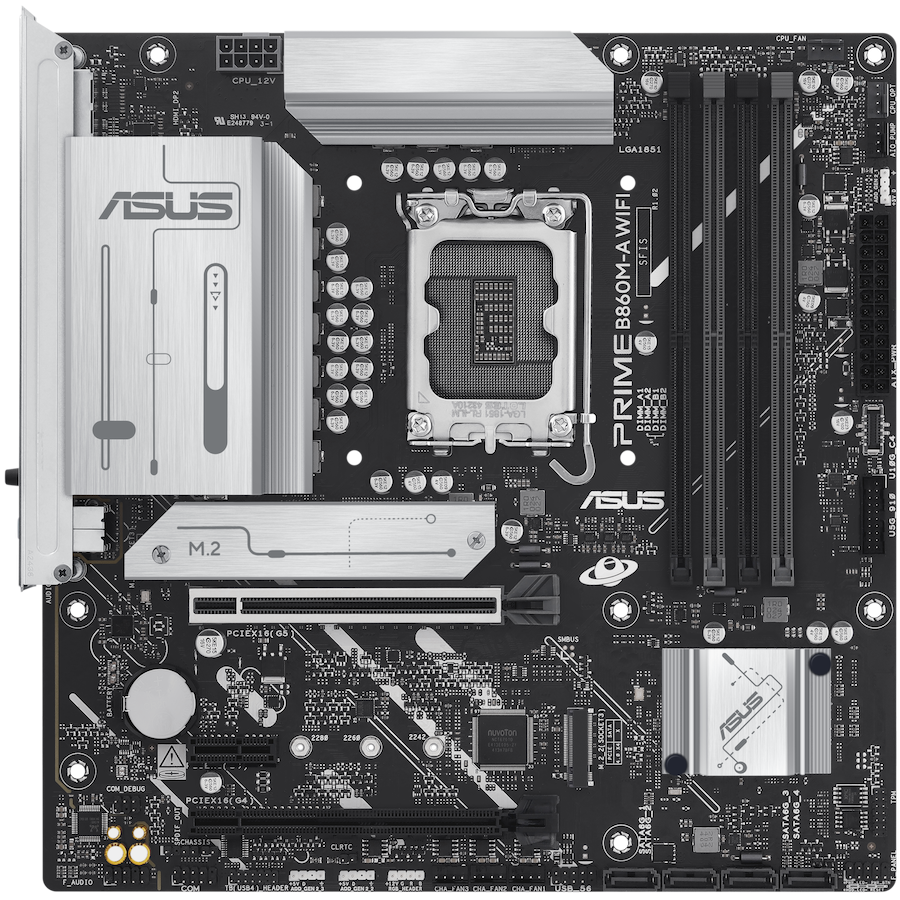 ASUS PRIME B860M-A WIFI mATX LGA1851 DDR5