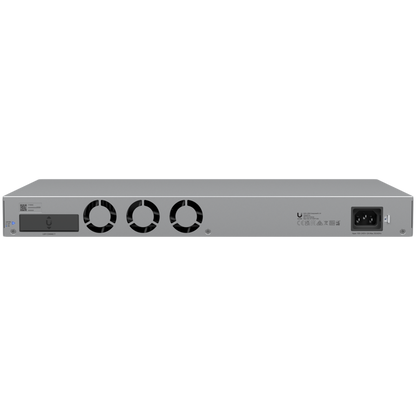 Ubiquiti Layer 3 switch with (24) 10GbE RJ45 ports and (2) 25G SFP28 ports