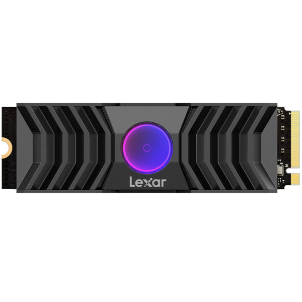 1TB High Speed PCIe Gen5 x4 M.2 NVMe up to 12,000 MB/s read and 11,000 MB/s write, RGB FAN heatsink