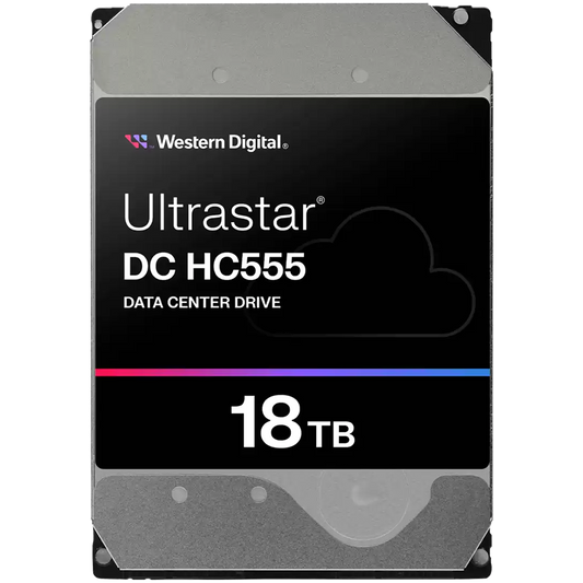 HDD Server WD/HGST ULTRASTAR DC HC555 (3.5’’, 18TB, 512MB, 7200RPM, SATA 6Gb/s, 512E SE NP3) SKU: 0B48723