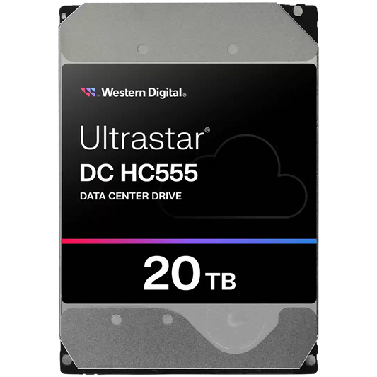 HDD Server WD/HGST ULTRASTAR DC HC555 (3.5’’, 20TB, 512MB, 7200RPM, SATA 6Gb/s, 512E SE NP3) SKU: 0B48724