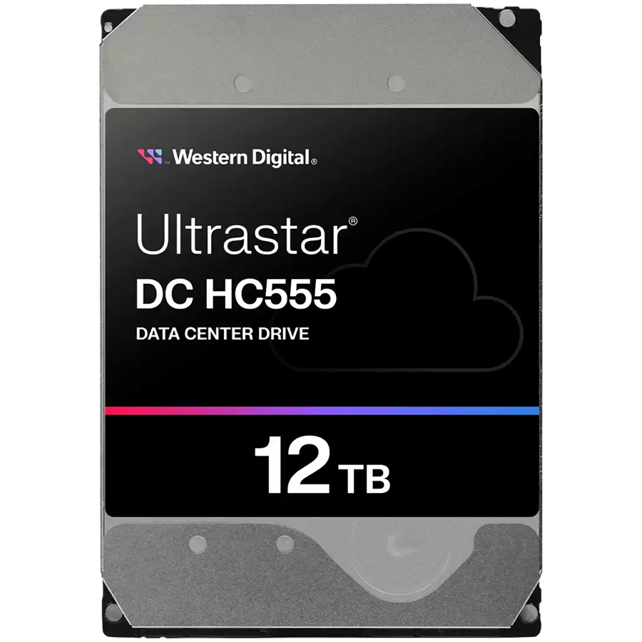 HDD Server WD/HGST ULTRASTAR DC HC555 (3.5’’, 12TB, 512MB, 7200RPM, SAS 12Gb/s, 512E SE P3) SKU: 0B47741