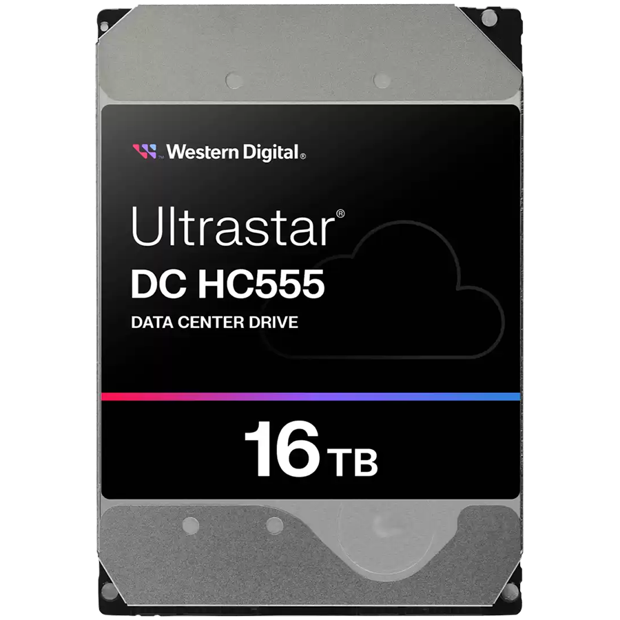 HDD Server WD/HGST ULTRASTAR DC HC555 (3.5’’, 16TB, 512MB, 7200RPM, SAS 12Gb/s, 512E SE P3) SKU: 0B47745