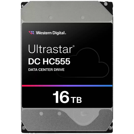 HDD Server WD/HGST ULTRASTAR DC HC555 (3.5’’, 16TB, 512MB, 7200RPM, SAS 12Gb/s, 512E SE P3) SKU: 0B47745