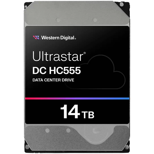 HDD Server WD/HGST ULTRASTAR DC HC555 (3.5’’, 14TB, 512MB, 7200RPM, SAS 12Gb/s, 512E SE P3) SKU: 0B47743