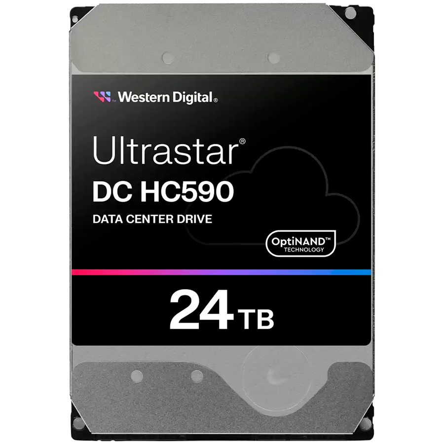 HDD Server WD ULTRASTAR DC HC590 (3.5",24TB,512MB,7200RPM,SAS) SKU: 0F59373