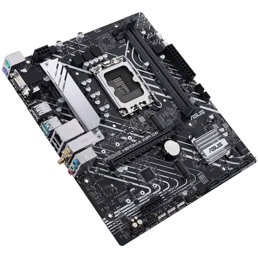 PRIME H610M-A WIFI D4//LGA1700 H610 M.2 DP HDMI WIFI5 AURA M